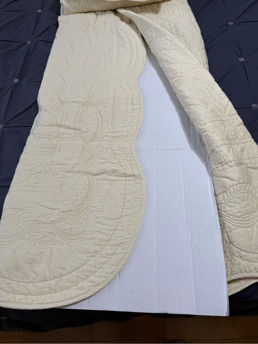 Northern Nights Cream Quilted Bedding - Soft Neutral Comfort